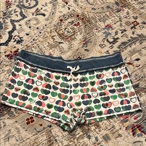 Y2K Roxy Stretchy Shorts Medium